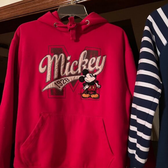 2 Disney Mickey Mouse Hoodies Size M - Picture 3 of 12